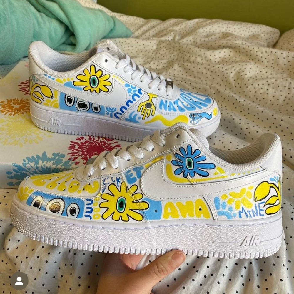 Unique customized air force 1s AF1